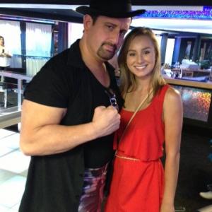 With pro wrestling legend Tommy Dreamer on set for The Opposite Sex 2014