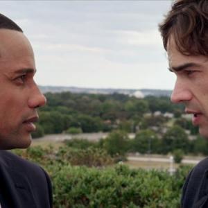 Still of Hill Harper and Christopher Gorham in Covert Affairs 2010