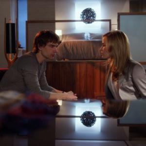 Still of Piper Perabo and Christopher Gorham in Covert Affairs 2010
