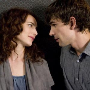 Still of Liane Balaban and Christopher Gorham in Covert Affairs 2010