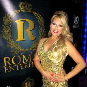 Michelle Romano at the launch party event for ROMAN ENTERPRISES