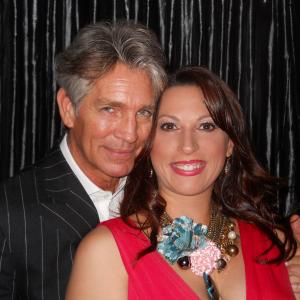 Michelle Romano and Eric Roberts