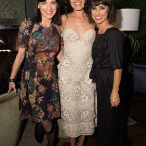 Lisa Edelstein Perrey Reeves and Constance Zimmer