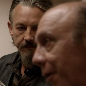 Still of Dayton Callie and Tommy Flanagan in Sons of Anarchy (2008)