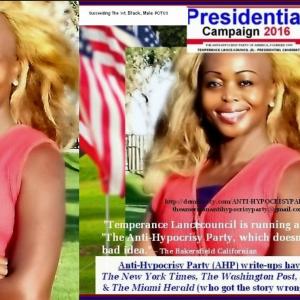 Election2016  2016 Presidential Candidate Temperance LanceCouncil