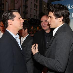 Sean Hayes and John Mayer at event of The Bucket List 2007