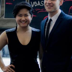 Giovanna Lin and Artur Stofel at event of Vancouver Badass Short Film Festival 2015