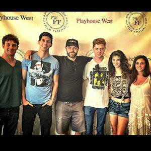 Cast and crew of Prodigal at the 18th annual Playhouse West Film Festival.