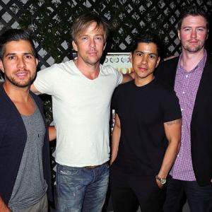 Mission Park premiere with actors Walter Perez Sean Patrick Flanery Jeremy Ray Valdez and David J Phillips