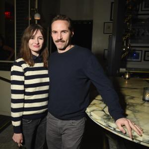 Alessandro Nivola and Emily Mortimer at event of While Were Young 2014
