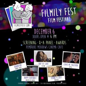 Nominated for Best Actress for my performance in Quantum at the Filmily Fest Film Festival