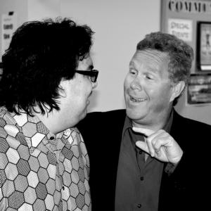 Joey receiving some great pre-show advice from Richard of 
