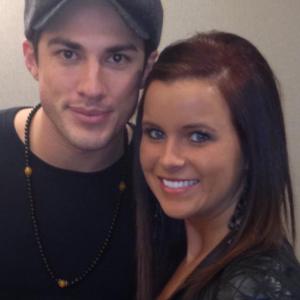 Kaitlyn Ervin and Michael Trevino at The Vampire Diaries Convention in Orlando, FL. (December 2012)