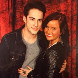 Kaitlyn Ervin and Michael Trevino  Vampire Diaries convention