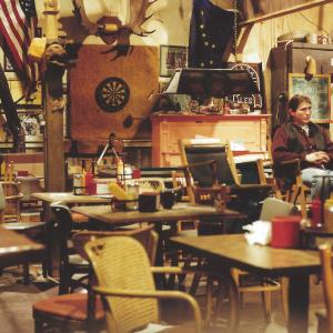 On the set of NORTHERN EXPOSURE, THE BRICK