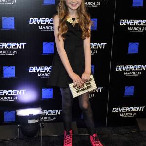Meyrick Murphy at the Divergent Atlanta Screening.