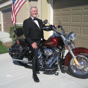 It's my daughter's wedding day. Do I go riding or go to her wedding? Think I'll ride my motorcycle to her wedding.