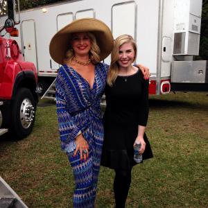 Sainty  Katherine LaNasa Jessie on set of the feature film The Squeeze in North Carolina
