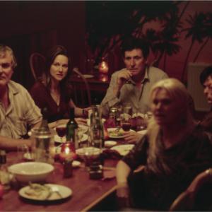 Still of Gabriel Byrne, Laura Linney and Stelios Yiakmis in Jindabyne (2006)