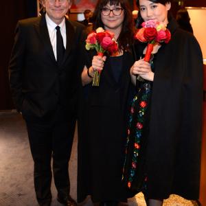 Gabriel Byrne, Isabel Coixet and Rinko Kikuchi