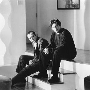 Still of Kevin Spacey and Gabriel Byrne in Iprasti itariamieji 1995
