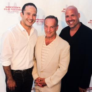 Joe Nieves, Peter Onorati, Joe Basile at the Downtown Film Festival, Los Angeles. WEST END