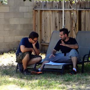 Shotlist discussion with Director of Photography Matt Fore