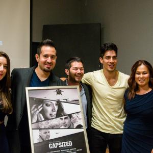 Capsized Premiere with Hayley McLaughlin Brandon M Freer Brian M Freer Michael Galante and Christine S Freer