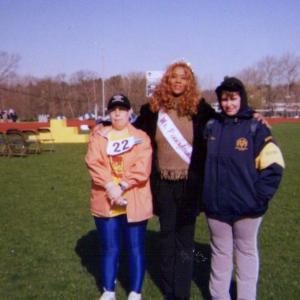 Ms Pennsylvania 2004 Maria Frisby was a special guest at the 2004 Special Olympics at Messiah College
