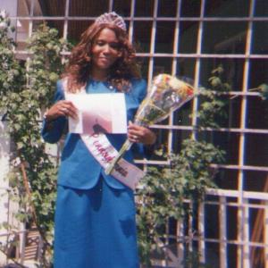 Ms. Pennsylvania 2004 Maria Frisby was an honorary chairman at a Special Olympics event in Harrisburg, PA.