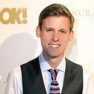 Jake McLean at the OK magazine Grammy party