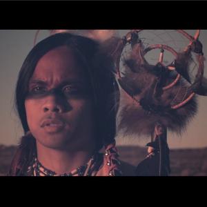 Micah Tillman as Nuka the Spirit Native in Rebecca short