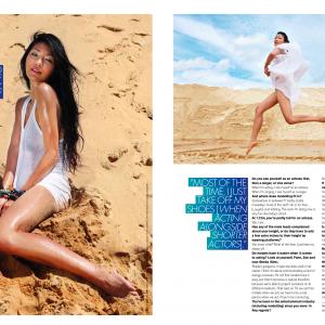 Celest Chong's Cover Story for FHM