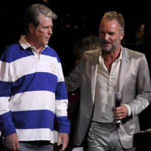 Sting and Brian Wilson