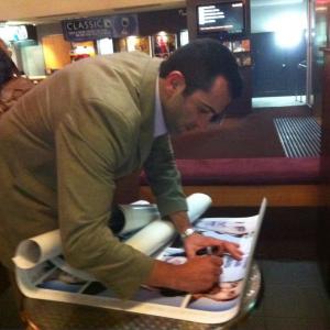 ROBERT RABIAH  Face To Face Poster Signing  Screening