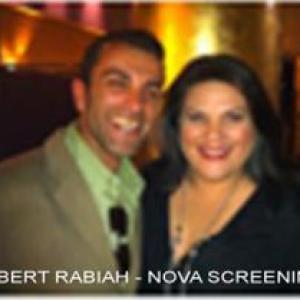 ROBERT RABIAH  Radio Personality LUDWINA DAUTOVIC  Film Screening