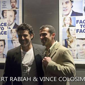 ROBERT RABIAH  VINCE COLOSIMO  Face To Face  Film Screening