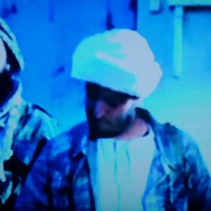 Still of Bryan A Miranda as Ar Rissalah Militant with Farshad Farahat as Omar Abdul Fatah State of Affairs Pilot Episode