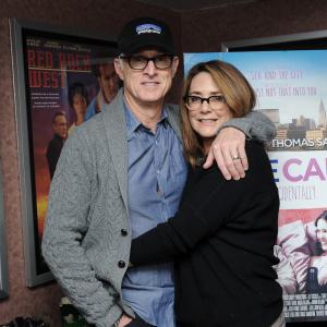 Talia Balsam and John Slattery at event of Take Care 2014