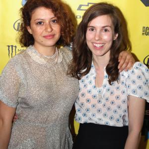 Alia Shawkat and Sophia Takal at event of Wild Canaries 2014