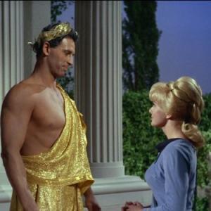 Still of Michael Forest and Leslie Parrish in Star Trek (1966)