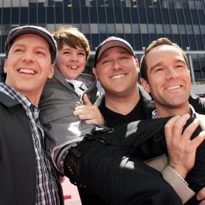 Sean Hayes Chris Diamantopoulos Will Sasso and Max Charles at event of Trys veplos 2012