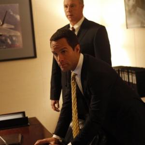 Still of Chris Diamantopoulos and Michael Gaston in 24 2001