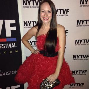 Molly Gray at the New York Television Festival.