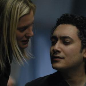 Still of Alessandro Juliani and Katee Sackhoff in Battlestar Galactica 2004