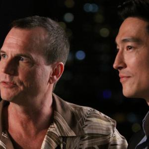 Still of Bill Paxton and Daniel Henney in Shanghai Calling (2012)