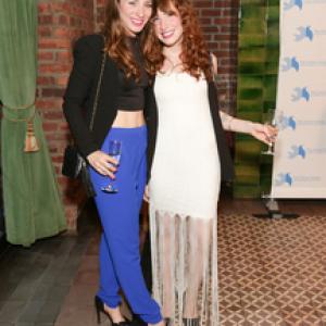 Kristen Buckels and Anais La Rocca at the Fortune Society Spring Soiree