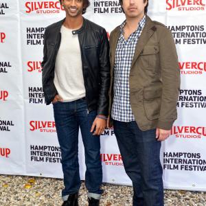Avi Nash and Daniel Hammond at event of Learning to Drive (2014)