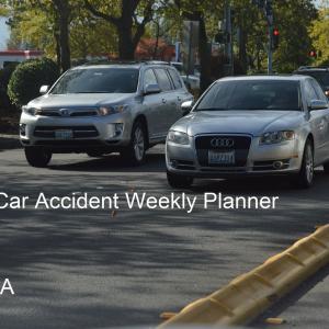 2015 Car Accident Weekly Planner by ESTRA Organize and document your collision