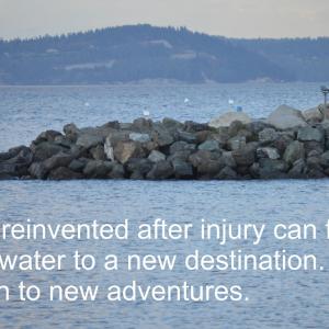 Life chances are not always easy. Staying the course does allow destination to be reach. Regain life options after injury.